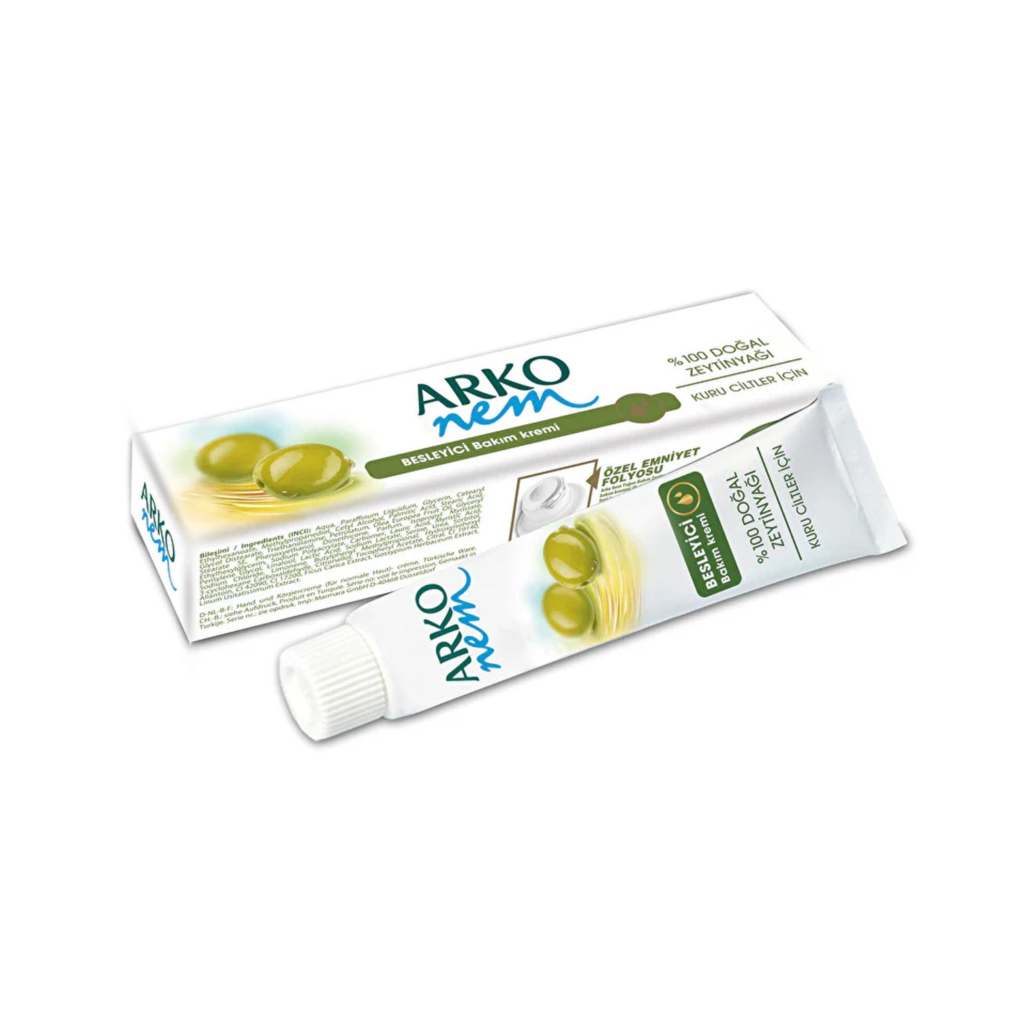 Arko Zeytinyağı Kremi 20Ml